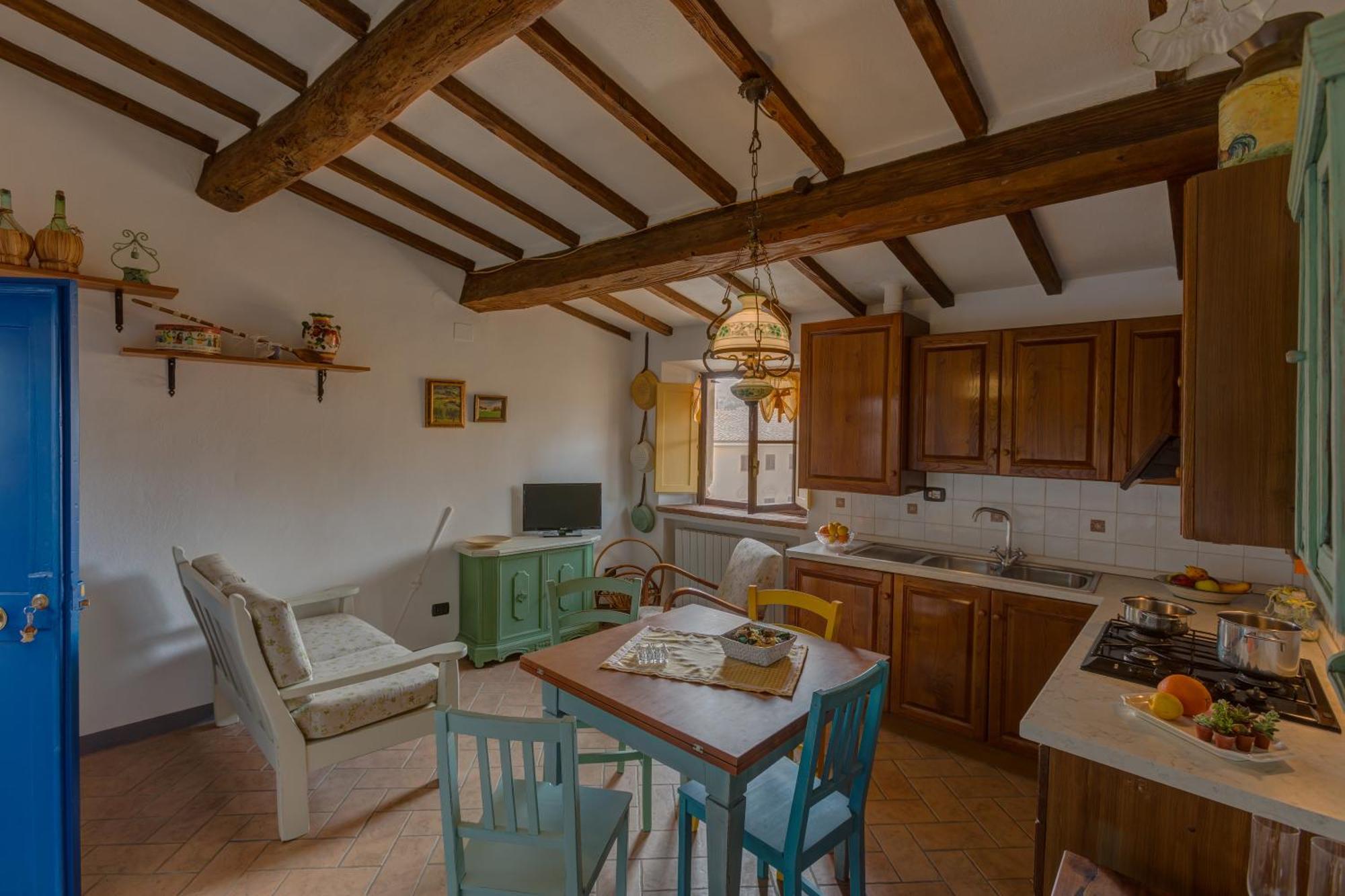 Apartamento Casa Il Castello Gambassi Terme Exterior foto